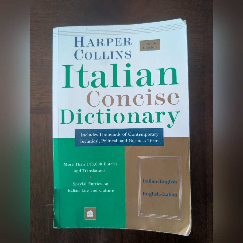 Harper Collins Italian Concise Dictionary